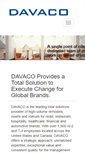Mobile Screenshot of davacoinc.ca